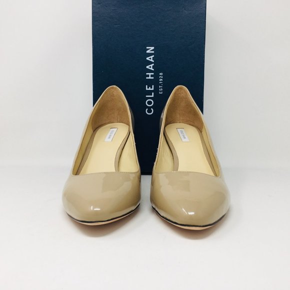 Cole Haan Bethany Pump .65 Maple Sugar Leathr Heel - Picture 3 of 8